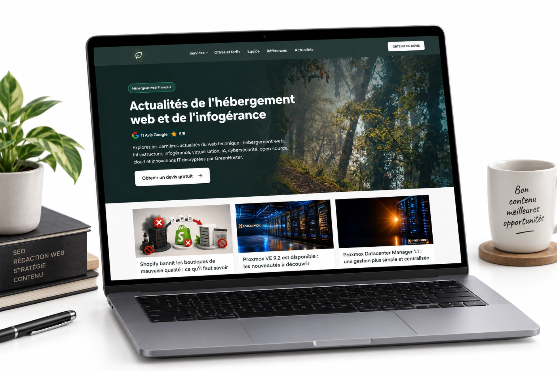 Référencement naturel SEO et création de site internet en Haute-Savoie