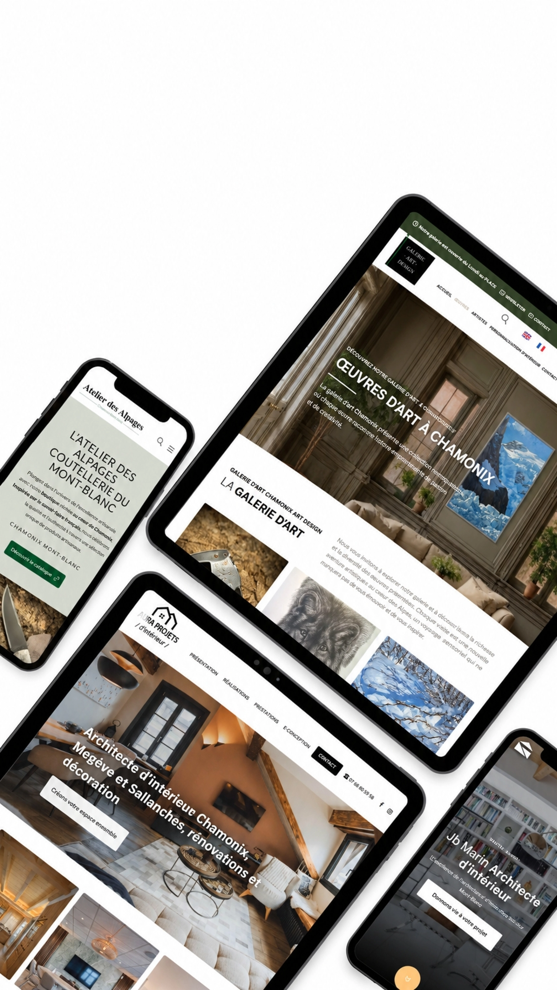 Création de site vitrine en Haute-Savoie
